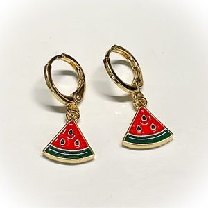 💕Super Cute Watermelon Earrings Novelty Gifts💕